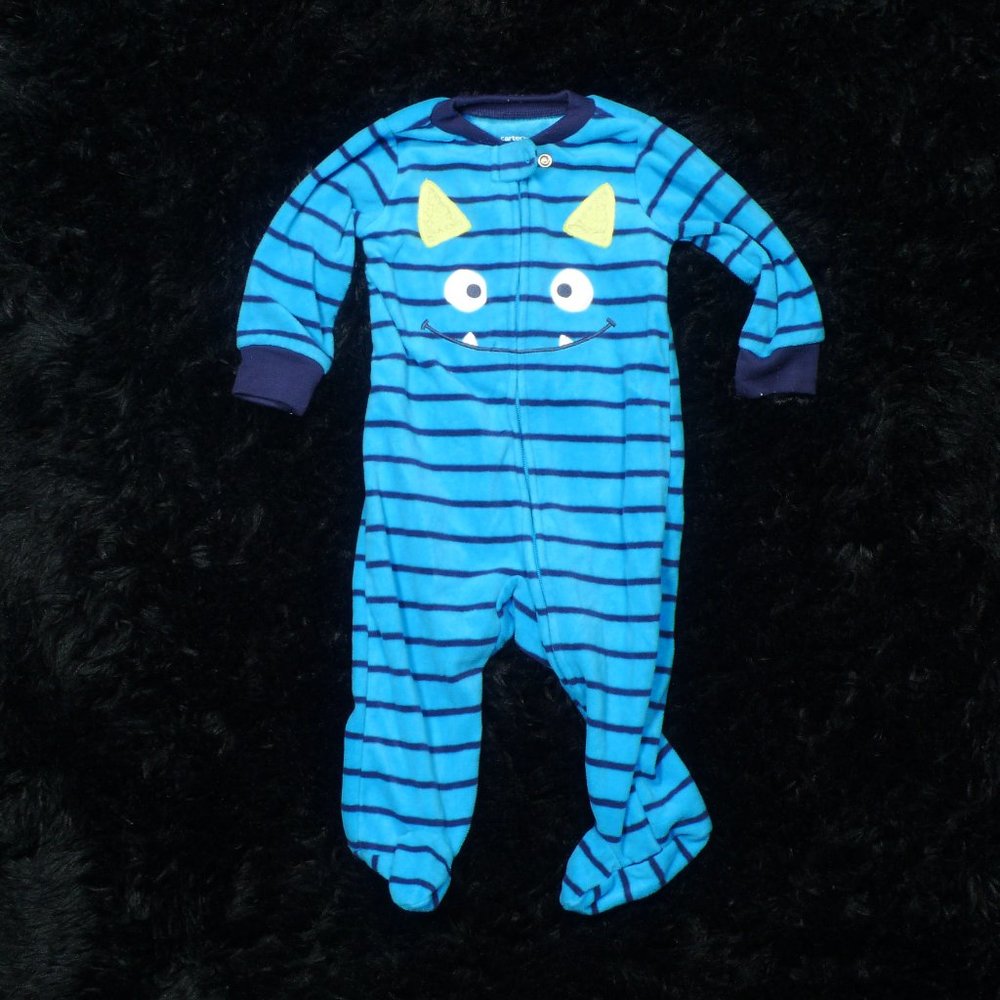Carter's Monster Footed Pajamas